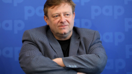Aktor Olaf Lubaszenko. Fot. PAP/R. Guz
