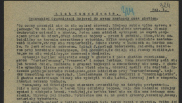 List Komendanta ŻOB do swojego zastępcy poza gettem, 23 kwietnia 1943 r.; Delegatura Rządu RP na Kraj, sygn. 202XV.2. Źródło: Archiwum Akt Nowych