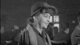 Magdalena Samozwaniec, Warszawa 1948 r. /PAP