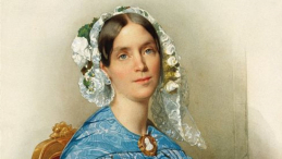 Królewna Marianna Orańska w 1846 r. (akwarela, J. P. Koelman)/Źródło: Wikipedia
