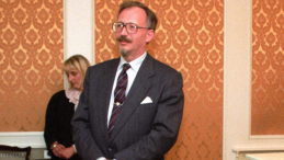 Jan Kieniewicz jako ambasador Polski w Hiszpanii. Fot. PAP/T. Walczak 