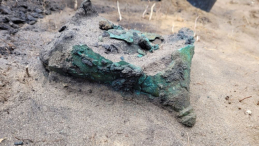 Archeologiczne odkrycia na „Łysej Górze” w okolicy Chorzel. Źródło: Państwowe Muzeum Archeologiczne