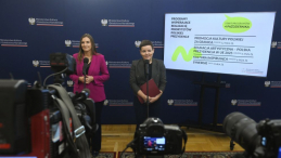 Konferencja prasowa poświęcona programom wspierającym realizację priorytetów kulturalnych prezydencji Polski w Radzie UE. Fot. PAP/P. Nowak