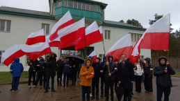Wyprawa akademicka "Śladami Sonderaktion Krakau" - lekcja historii w Sachsenhausenm fot. M. Krzyżanowski