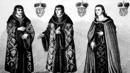 Ostatni książęta mazowieccy (od lewej): Janusz, Stanisław i Anna. Źródło: Tygodnik Ilustrowany, 1862.