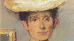 Olga Boznańska, autoportret /Źródło: Wikipedia