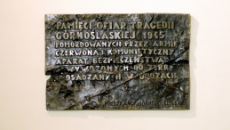 Tablica w katowickim kosciele św. św. Piotra i Pawła: upamiętnienie ofiar Tragedii Górnośląskiej - masowych deportacji i innych represji w 1945 roku, fot. PAP/A. Grygiel