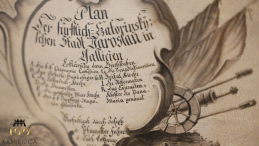 Plan Jarosławia z 1777 r. fot. Muzeum w Jarosławiu