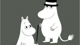 Plakat przedstawienia „Muminki" w Teatrze Andersena w Lublinie. Fot. teatrandersena.pl  