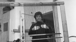 Magdalena Abakanowicz, listopad 1972 r.  PAP/Zbigniew Wdowiński