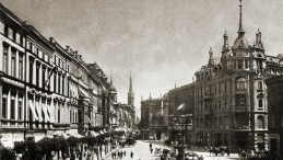 Bytom Plac Kościuszki, 1890 r. /Źródło: en.wikipedia