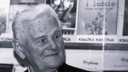 Promocja książki Jacka Wegnera "Biesy sarmackie" . Nz. Bogusław Nizieński, 2011 r.  PAP / Andrzej Rybczyński