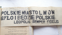 Jeden z dokumentów odnalezionych w Urainie przez naukowców Instytutu Strat Wojennych im. Jana Karskiego, fot. Instytut Karskiego