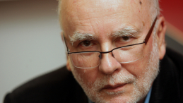 Poeta, eseista Adam Zagajewski. Fot. PAP/Grzegorz Jakubowski