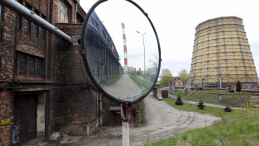 Elektrociepłowni Zabrze. Fot. PAP/Andrzej Grygiel