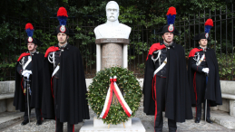 Pomnik Józefa Piłsudskiego w Rzymie. Fot. PAP/Leszek Szymański