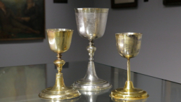 Nowe nabytki Muzeum Archidiecezji Warmińskiej w Olsztynie. Fot. PAP/Tomasz Waszczuk