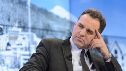 Niall Ferguson. Fot. PAP/EPA/Laurent Gillieron