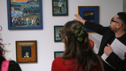 Przedpremierowy pokaz wystawy "Formy obecności. Sztuka Łemków/Rusinów Karpackich" w Państwowym Muzeum Etnograficznym w Warszawie. Fot. PAP/Rafał Guz