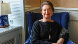 Hanna Wenda-Uszyńska, wnuczka Tadeusza Wendy - budowniczego Gdyni. Fot. PAP/Albert Zawada