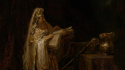 „Wizja Zachariasza w świątyni” z 1633. Credit: Rembrandt van Rijn / Rijksmuseum - License: All Rights Reserved