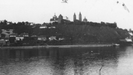 Płock. Panorama Wzgórza Tumskiego, 1932 r./NAC