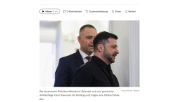 Artykuł Andreasa Rüescha: "Zła krew z powodu symboli historycznych: Polska i Ukraina walczą na niewłaściwym froncie"