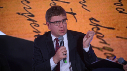 Dyrektor Centrum Mieroszewskiego dr Łukasz Adamski. Fot. PAP/Marcin Obara