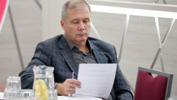 Prof. Ołeksandr Zajcew z Ukraińskiego Uniwersytetu Katolickiego we Lwowie. Fot. PAP/Waldemar Deska 