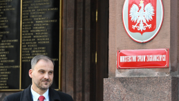 Warszawa, 05.03.2026 r. Rzecznik prasowy Ministerstwa Spraw Zagranicznych Maciej Wewiór. Fot. PAP/Radek Pietruszka