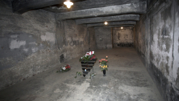 Komora gazowa w Krematorium I w obozie koncentracyjnym Auschwitz. Fot. PAP/Jerzy Ochoński