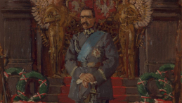 Portret Józefa Piłsudskiego autorstwa Józefa Mehoffera. Mat. muzeum