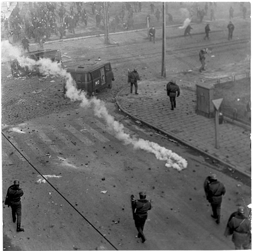 Gdynia. Grudzień 1970. Źródło: IPN