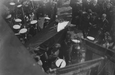 Pogrzeb L. Idzikowskiego w Gdyni. Fot. NAC