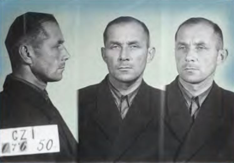 Kmdr por. Zbigniew Przybyszewski - zdjęcie wykonane w areszcie śledczym w Warszawie. Źródło: Archiwum IPN 