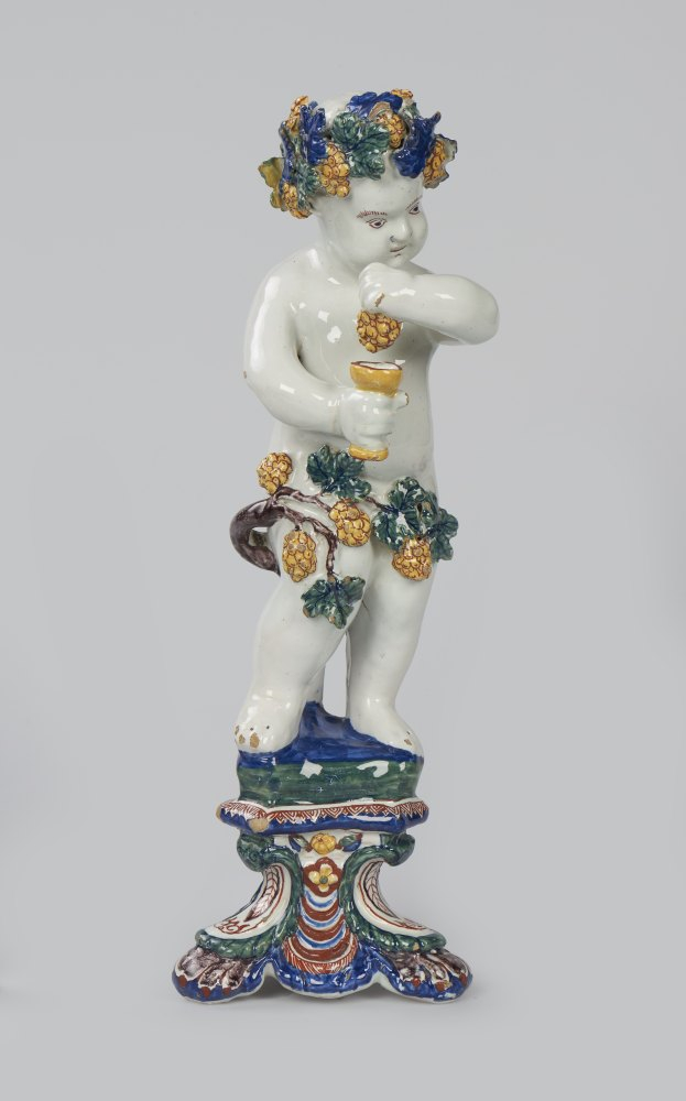 Alegoria jesieni, Delft, 2. poł. XVIII w. Źródło: Zamek Królewski w Warszawie – Muzeum
