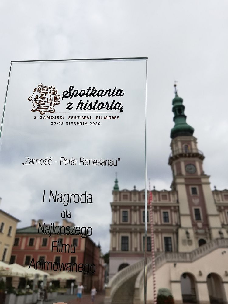 Film Muzeum Historii Polski „Marian na wojnie” najlepszą animacją festiwalu w Zamościu. Fot. MHP