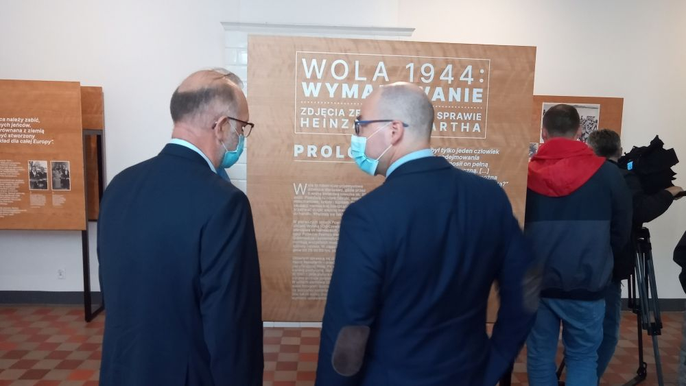 Wystawa „Wola 1944: wymazywanie”. Fot. Michał Szukała