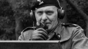 Gen. Stanisław Maczek. 1944. Fot. NAC 