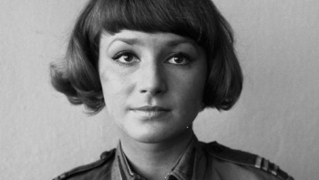 Małgorzata Niemirska w roli Lidki w serialu „Czterej pancerni i pies”. Fot. PAP/CAF/W. Rozmysłowicz