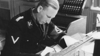Szef Głównego Urzędu Bezpieczeństwa Rzeszy (RSHA) Reinhard Heydrich. Źródło: Wikimedia/Bundesarchiv