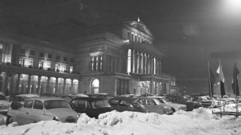 Teatr Wielki w Warszawie - listopad 1965 r. Fot. PAP/M. Szyperko