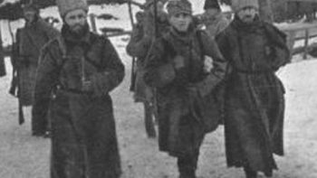 II Brygada Legionów pod Rafajłową podczas działań na froncie wschodnim. 1914 r. Fot. NAC