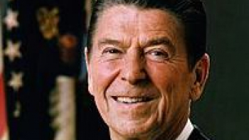 Ronald Reagan. Źródło: Wikipedia Commons