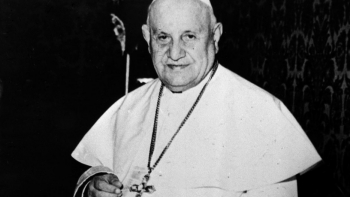 Papież Jan XXIII. Fot. PAP/CAF/Archiwum