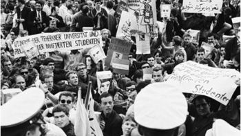 Demonstracje z 2 czerwca 1967 r. Źródło: Bundesarchiv