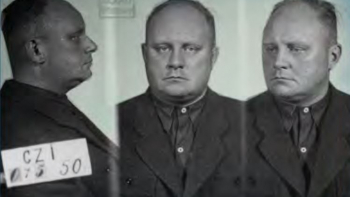 Kmdr Stanisław Mieszkowski – zdjęcie wykonane w areszcie śledczym w Warszawie. Źródło: Archiwum IPN 