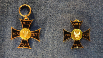 Order Virtuti Militari. Fot. PAP/G. Jakubowski