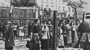 Getto we Lwowie. 1942 r. Źródło: Wikimedia Commons
