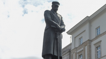 Pomnik marszałka Józefa Piłsudskiego na placu Piłsudskiego w Warszawie. Fot. PAP/J. Kamiński